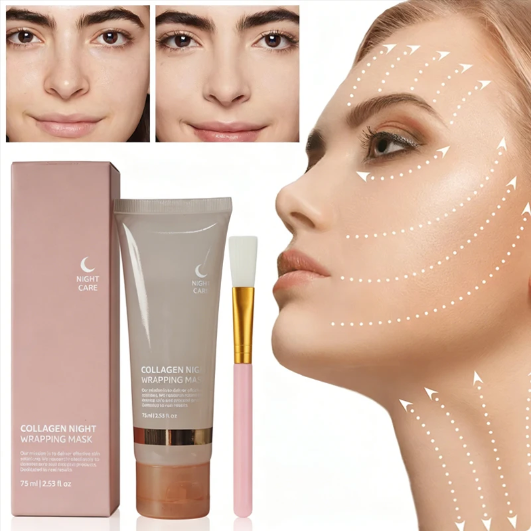 Masque de Nuit Collagène – “Collagen Night Wrapping Mask”